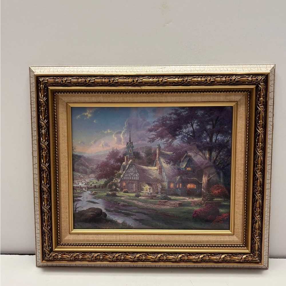 Thomas link made "Clocktower Cottage" photo frame